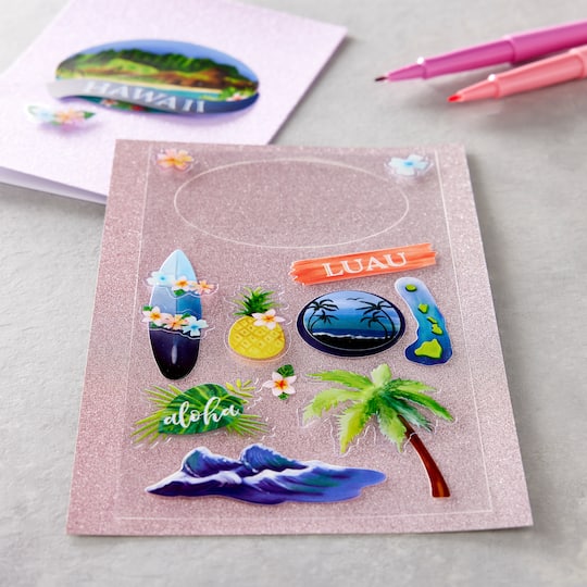 Hawaii Dimensional Stickers by Recollections™